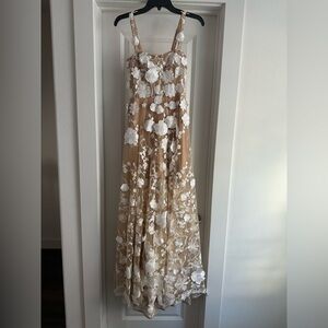Bronx and Banco Jasmine Gown in Cream, XS